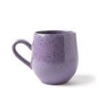 pottery MUG purple