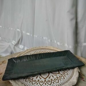 Square serving plate Large